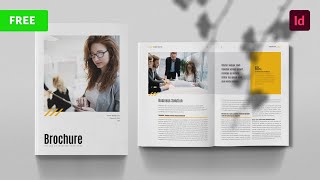 Free Brochure Template for InDesign [upl. by Nuawd]