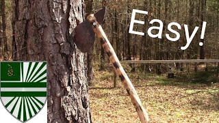 DIY Tomahawk no forging [upl. by Atteselrahc]