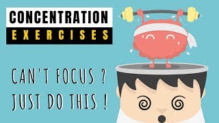 11 Concentration Exercises to Strengthen Your Mind  Mind amp Focus Training [upl. by Kimmy]