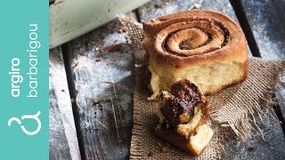 ΡΟΛΑΚΙΑ ΚΑΝΕΛΑΣ Cinnamon rolls της Αργυρώς  Αργυρώ Μπαρμπαρίγου [upl. by Paugh352]