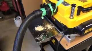 DeWalt DW735 Dust Collection Setup [upl. by Cosette58]