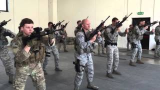 USAF Security Forces Training [upl. by Inaj]