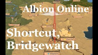 Albion Online  Caerleon to Bridgewatch fast almost safely [upl. by Kirwin]