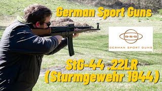 Overview and Firing  GSG StG44 22LR [upl. by Farhsa892]