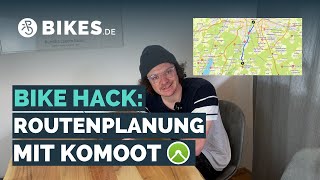 Routenplanung mit Komoot einfach erklärt  Bike Hacks [upl. by Hadwin]