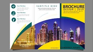 How to make a Brochure in PowerPoint [upl. by Laural613]