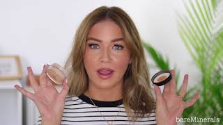 How to Apply bareMinerals ORIGINAL Foundation  Makeup Tutorial [upl. by Airdnaid]