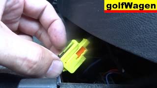 Skoda Octavia 2 airbag light reset [upl. by Cadman]