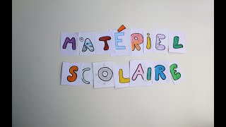 Le matériel scolaire Chanson El material escolar Canción  Profenoia [upl. by Slosberg]