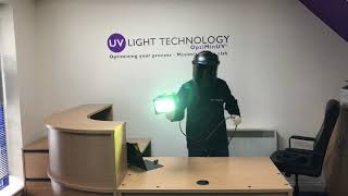 UV Disinfection Lamp  Product Demonstration  UV Light Technology [upl. by Amhsirak462]