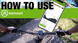 How to use Komoot InApp Route Planning  An alternative to Strava [upl. by Neely782]