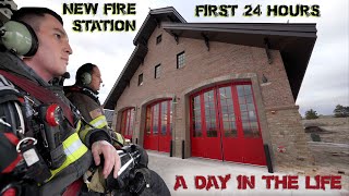 First 24 Hours in a New Fire Station  A Day in the Life [upl. by Spohr]