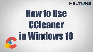 Need some help with CCleaner How to Use CCleaner in Windows 10 [upl. by Kcajyllib763]