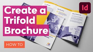 How to Make a Trifold Brochure Template [upl. by Dov]