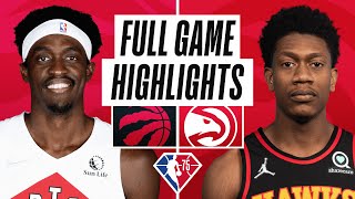 RAPTORS at HAWKS  FULL GAME HIGHLIGHTS  January 31 2022 [upl. by Alon976]