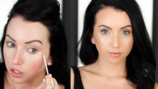 THE BEST POWDER FOUNDATION ROUTINE Glowy Flawless Lightweight Full Coverage [upl. by Lochner67]