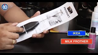 IKEA MILK FROTHER Review amp Battery Installation [upl. by Rosalie652]