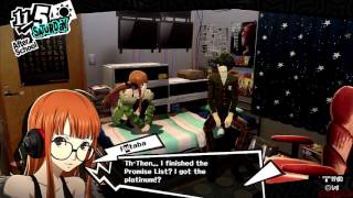 Persona 5 Dancing in Starlight  Futaba Sakura Costume Showcase PS4 [upl. by Nottap]