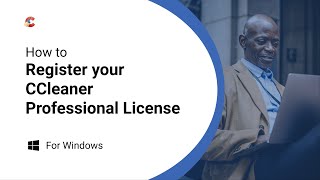 How to register your CCleaner Professional license for PC [upl. by Ahron]