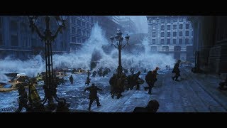 The Day After Tomorrow 2004 New York Tsunami Scene [upl. by Gav]