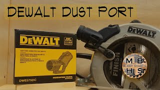 DeWalt Circular Saw Dust Port Install  Bobby Sharp [upl. by Abba24]