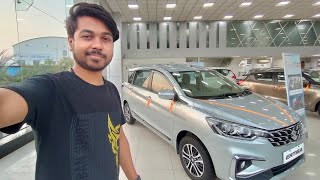 2022 Maruti Suzuki Ertiga Zxi Variant  Silver Colour  Detailed Walkaround [upl. by Nylirret]