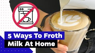 How To Froth Milk At Home Best Milk Frothers Review [upl. by Ykciv188]