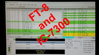 FT 8 and IC 7300 [upl. by Perpetua]