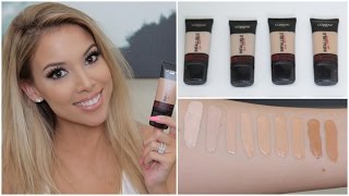 LOreal Infallible Pro Matte Foundation  Review Swatches Tips  Lustrelux [upl. by Lombardi]