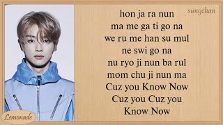 NCT U  Know Now Easy Lyrics [upl. by Einama]