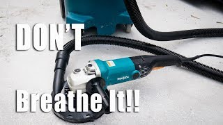 Makita Grinder Dust Shroud Review [upl. by Annoyi]