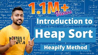 L313 Heap sort with Example  Heapify Method [upl. by Anirdna882]