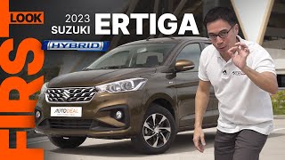 2023 Suzuki Ertiga Hybrid First Impressions [upl. by Dolphin]