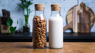 How to Make Almond Milk  4 Ways  Almond Flour Recipe [upl. by True]