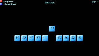 Shell Sort Algorithm [upl. by Hardin]