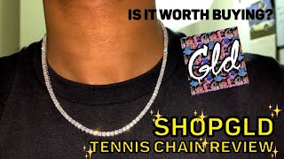 SHOPGLD Tennis Chain Review is it worth it [upl. by Bernardina]