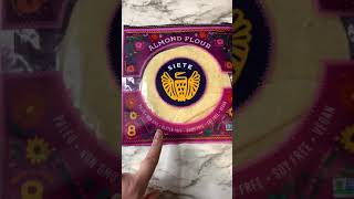 SIETE ALMOND FLOUR TORTILLAS Friday Food Review  Low Carb Food Review Shorts [upl. by Zadoc]