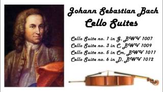 Johann Sebastian Bach  Cello suites in 432 Hz great for reading or studying [upl. by Aissej]