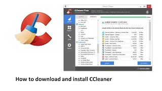 How to download and install CCleaner professional  full version  for free 2016 [upl. by Bruno]