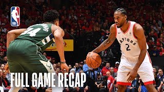 BUCKS vs RAPTORS  Toronto Takes Two Up North  Game 4 [upl. by Nims]