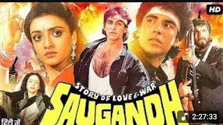 Saugandh 1991 Full Movie HD  AkshayKumar Mukesh Khanna  BollywoodAction Movie [upl. by Gnilrad389]