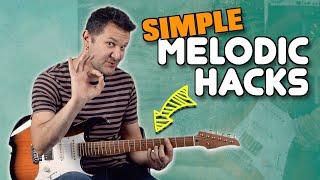 Become A Melodic Guitar God With These 5 Simple Guitar Hacks [upl. by Ambrosi441]