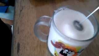 Aerolatte Review Frothing Cold Milk In Under 1 Minute [upl. by Greyso206]