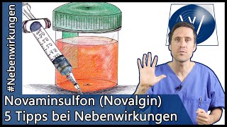 Nehmen Sie das Schmerzmittel Novalgin Beachten Sie diese Nebenwirkungen amp Tipps zu Novaminsulfon [upl. by Rimidalv320]