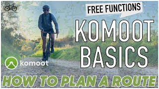 HOW TO USE KOMOOT  How to Plan a GPS Cycling Route [upl. by Chansoo]